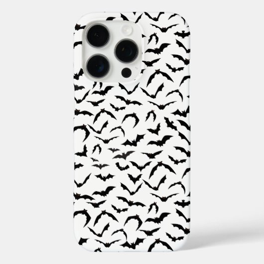 Coque Halloween Bats iPhone 16 Pro (Verso)