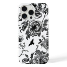 Coque Halloween noir et blanc Optimisé iPhone 15