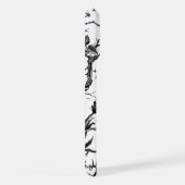 Coque Halloween noir et blanc Optimisé iPhone 15 (Côté droit)