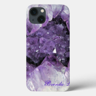 Coque ipad 3D Géode Améthyste Personnaliser*