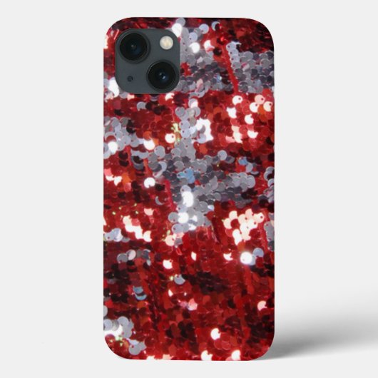 Coque ipad à billes de séquences rouges et blanche (Verso)