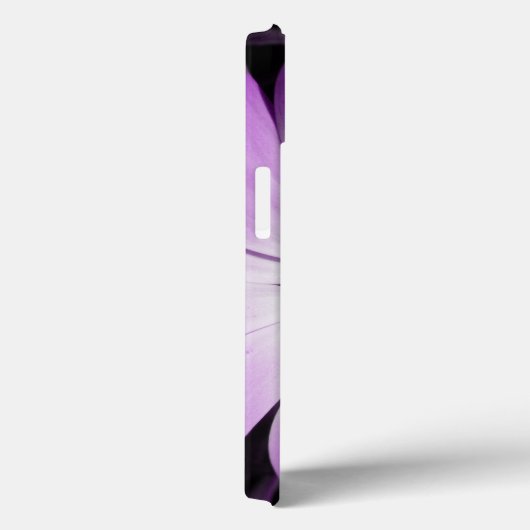 Coque ipad à fleurs pourpre (Verso / Droite)