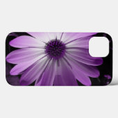 Coque ipad à fleurs pourpre (Verso (horizontal))