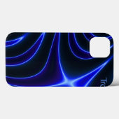 Coque ipad Abstrait Cobalt électrique (Verso (horizontal))