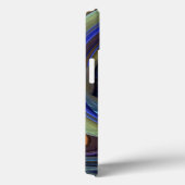 Coque ipad Abstrait de plumes d'or violet N (Verso / Droite)