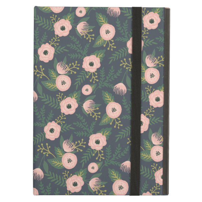 Coque iPad Air Blooms de minuit (Devant fermé)