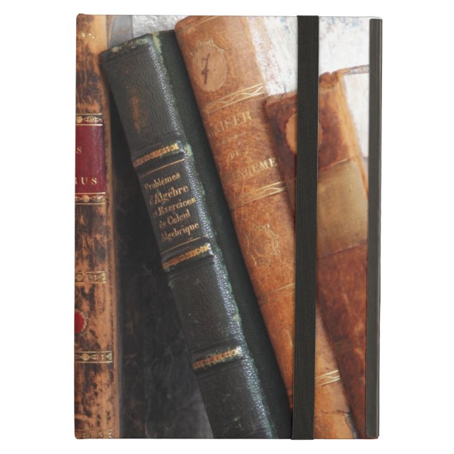 Coque iPad Air Livres anciens vintages (Devant fermé)