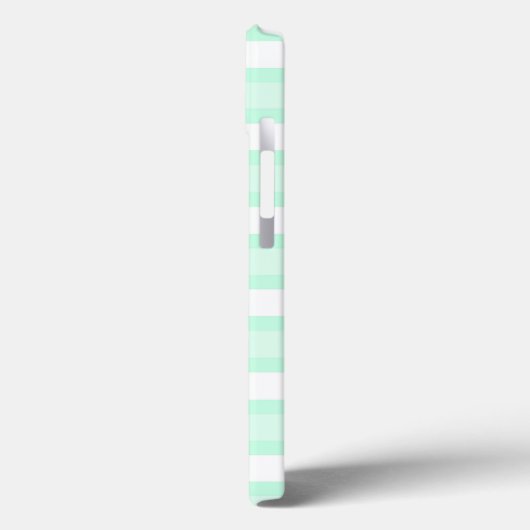 Coque ipad Aqua Stripe (Verso / Gauche)