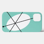 Coque ipad Bleu Dazzle (Verso (horizontal))