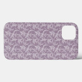 Coque ipad chic, Lys blancs de la vallée : Mauve (Verso (horizontal))