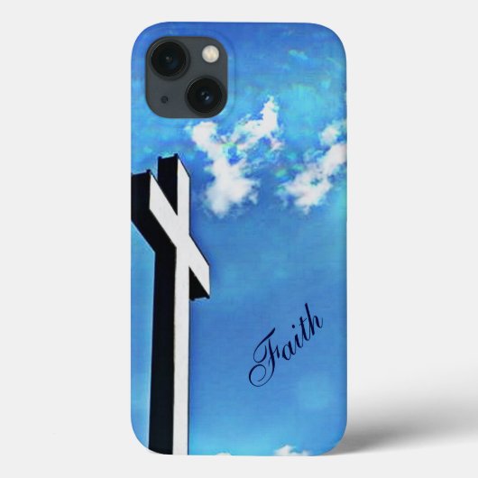 Coque ipad Ciel bleu de la Croix Sainte (Verso)