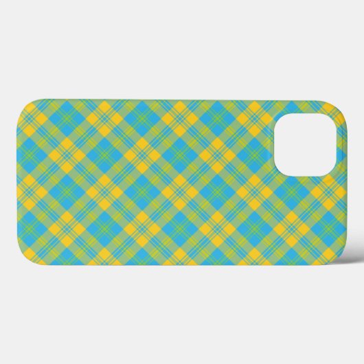 Coque ipad coque : Bleu, Jaune, Vert (Verso (horizontal))