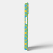 Coque ipad coque : Bleu, Jaune, Vert (Verso / Droite)