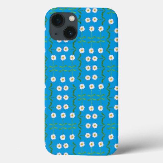 Coque ipad-Coque chic : Maisées blanches sur Turqu (Verso)