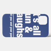 Coque ipad couleur personnalisé FUN & LAUGHS (Verso (horizontal))