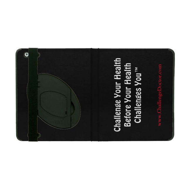 Coque iPad Couverture d'IPAD 2/3/4 avec Kickstand "défi… " (Extérieur)