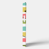 Coque ipad Dazzle Stripe 'Name' (Verso / Droite)