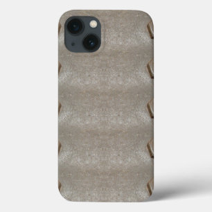 Coque ipad de conception métallique rustique