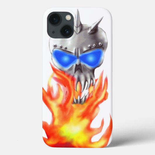 Coque ipad "de crâne de fer" (Verso)