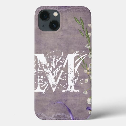 Coque ipad de dentelle de pays de fleurs blanches (Verso)