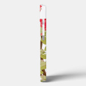 Coque ipad de fleurs d'arbre rose (Verso / Gauche)