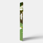 Coque ipad de papillon vert Iridescente tropicale (Verso / Droite)