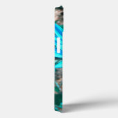 Coque ipad de tournesol bleu sauvage (Verso / Droite)