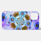 Coque ipad de trou de ver de bonbon de coton (Verso (horizontal))