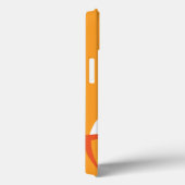 Coque ipad de visage du monstre orange (Verso / Droite)