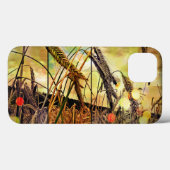 Coque ipad d'étincelles de blé d'or (Verso (horizontal))