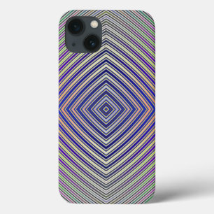 Coque ipad du plan pyramidal psychédélique