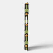 Coque ipad égyptien rouge vert flèches noires (Verso / Droite)