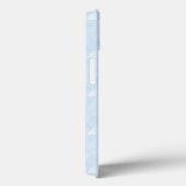 Coque ipad en mosaïque du triangle bleu Pastel (Verso / Droite)