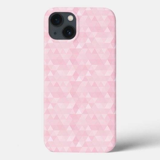 Coque ipad en mosaïque du triangle rose Pastel (Verso)