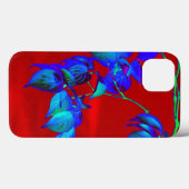 Coque ipad Feuille Red Sky Blue (Verso (horizontal))