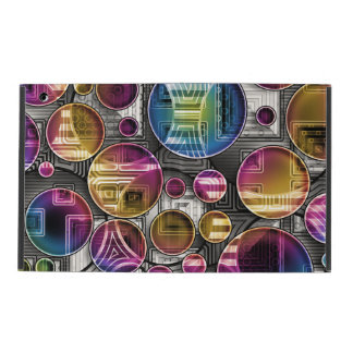 Coque iPad Globes colorés - art abstrait