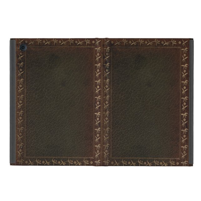 Coque iPad Mini Couverture de livre de cuir de relief (Extérieur)