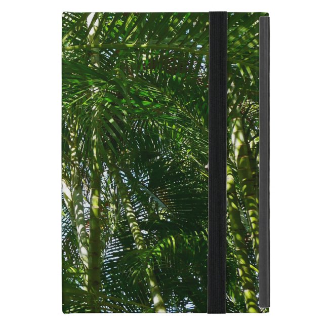 Coque iPad Mini Forest of Palm Trees Tropical Nature (Devant fermé)