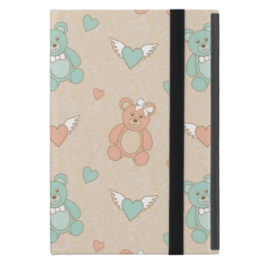 Coque iPad Mini Mariage-nounours (Devant fermé)