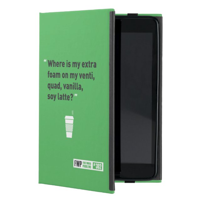 Coque iPad Mini Soja Latté (Devant)