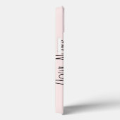 coque ipad "Nom" du groupe rose Flamants roses (Verso / Droite)