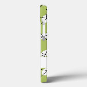 Coque ipad "Nom" Multi Vert Dazzle (Verso / Gauche)