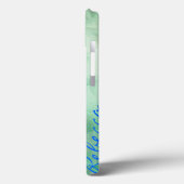 Coque ipad papillon Sapphire Blue Monarch (Verso / Gauche)