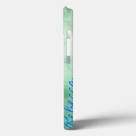 Coque ipad papillon Sapphire Blue Monarch (Verso / Gauche)