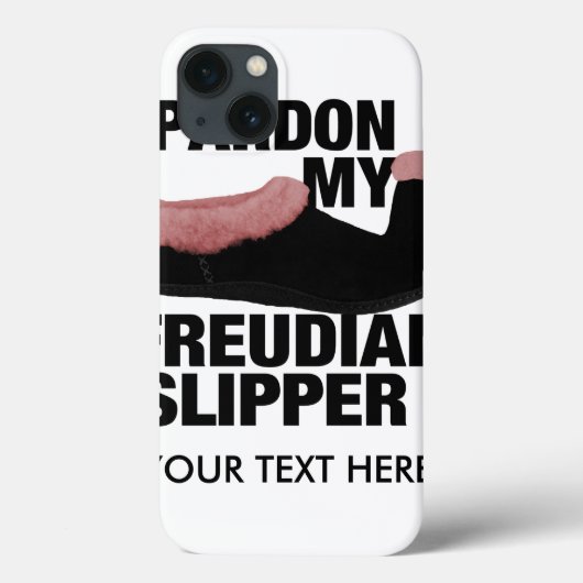 Coque ipad personnalisé Freudian Slipper (Verso)
