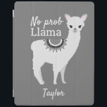 Coque ipad personnalisé "NO Prob Llama" - Gris<br><div class="desc">Améliorez votre jeu de protection iPad avec notre coque ipad personnalisé "NO Prob Llama" en gris sophistiqué. Ce coque ipad offre un mélange parfait de style, d'humour et de personnalisation. Conçu avec précision pour s'adapter parfaitement à votre iPad, ce coque assure un accès facile à tous les ports et boutons,...</div>
