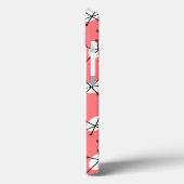 Coque ipad rose multiple (Verso / Gauche)