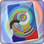 coque ipad - Rythme n°3 (1938) par Robert Delaunay<br><div class="desc">Ce coque ipad présente une abstraite colorée intitulée "Rythme n°3 (1938)", faisant partie de sa série "Rythme", aux couleurs vives et aux formes géométriques. Plusieurs tailles de coque peuvent être disponibles. ► Personnalisez avec du texte personnalisé (nom ou nom d'entreprise, etc.), un logo ou une autre image, etc. Fait un...</div>