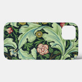 coque ipad vintage Morris Floral (Verso (horizontal))