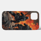 coque iphone13 de guerre (Verso (horizontal))